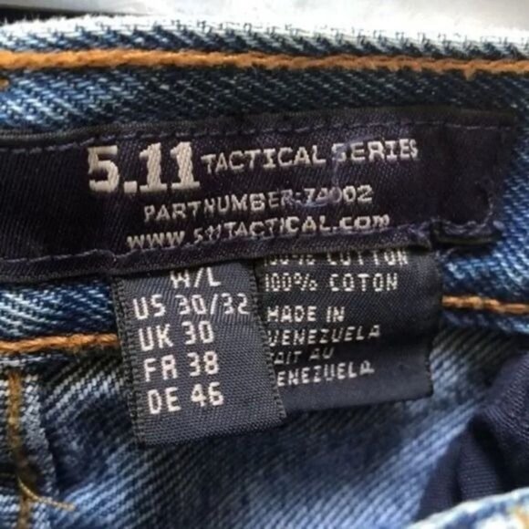 5.11 Tactical Series women blue jeans size L. - Picture 8 of 14